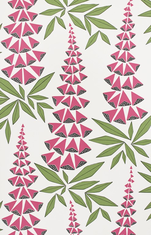 Foxglove Garden Wallpaper